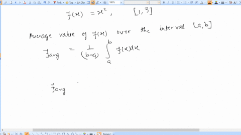 find-the-average-value-of-fx-x2-over-the-interval-13-77885