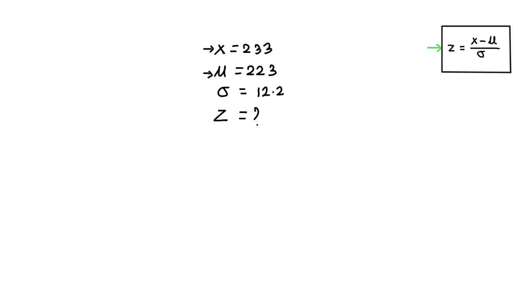 solved-find-z-given-the-following-give-your-answer-correct-to-two