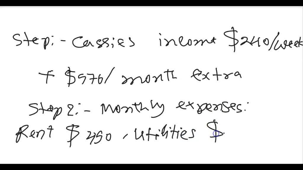 SOLVED Student Budget Activity Studies. The purpose of this activity