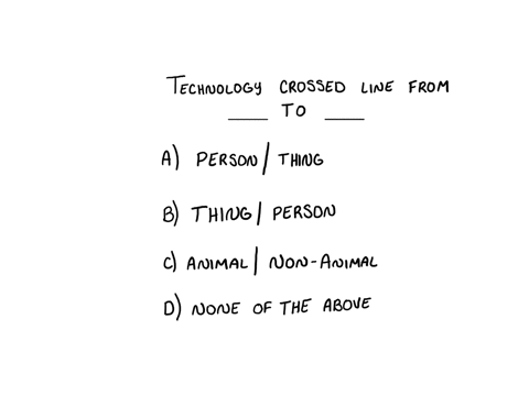 following-kant-if-in-some-future-world-advanced-forms-of-ai-artificial-intelligence-are-considered-human-then-it-would-seem-that-they-will-be-the-first-form-of-technology-that-has-crossed-the-line-fro