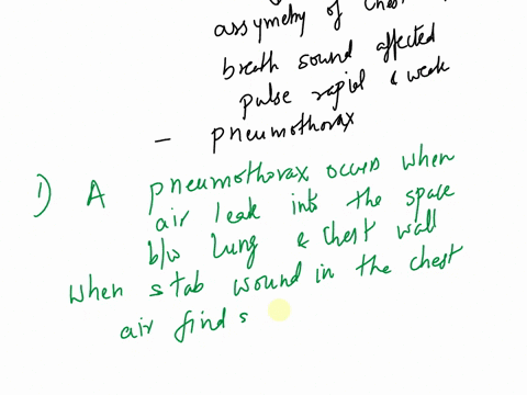 2a-30-year-old-man-is-brought-to-the-emergency-department-with-a-knife-wound-to-the-cheston-visual-inspectionasymmetry-of-chest-movement-during-inspiration-displacement-of-the-tracheaand-abs-69624