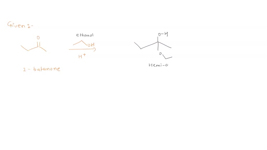 SOLVED: Draw the major product of the following reaction: H+ H3C CH3 CH3OH