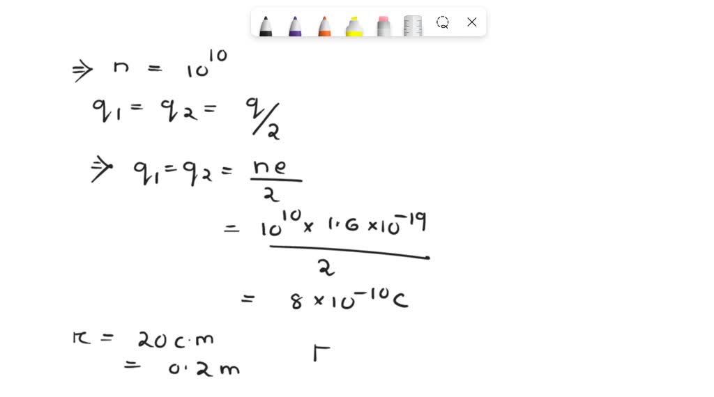 SOLVED A metal ball with diameter of a half a centimeter and hanging