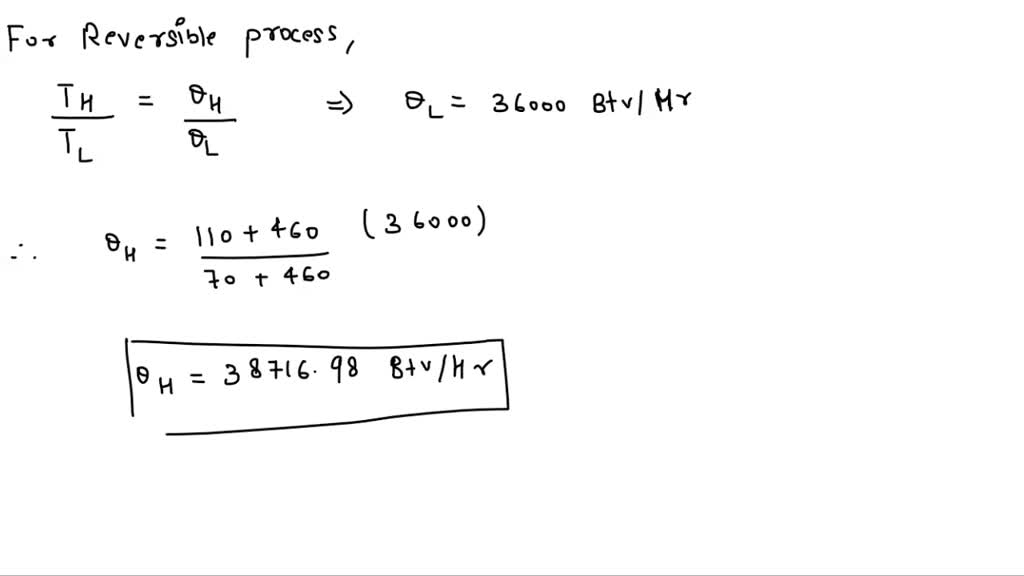 SOLVED A completely reversible air conditioner provides 36,000 Btu/h