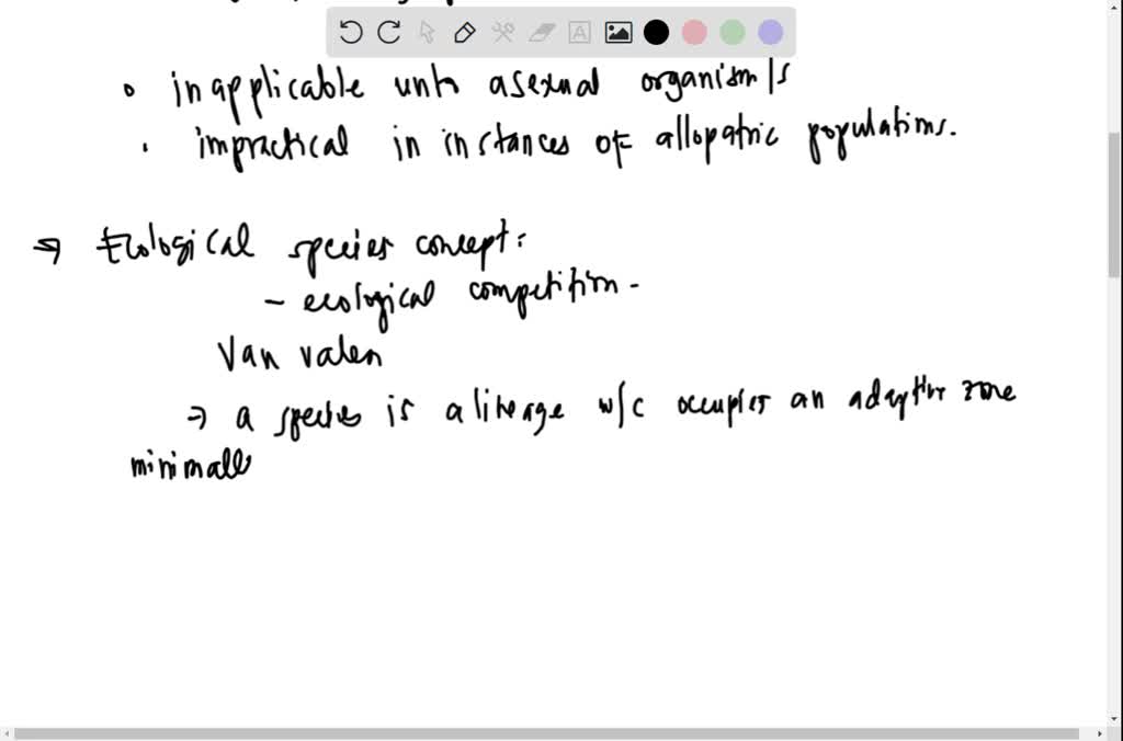 SOLVED: Compare And Contrast The Criteria For Defining Species Using ...