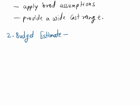 prepare-simple-budget-showing-an-order-of-magnitude-estimate-a-bud-get-estimate-and-a-definitive-estimate-what-did-you-have-to-do-to-make-each-successive-budget-closer-to-the-final-working-b-46655