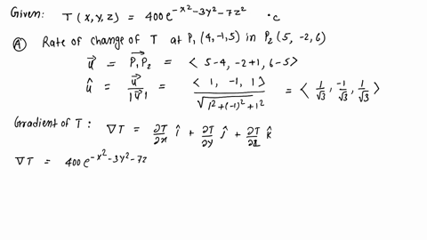 the-temperature-at-a-point-x-y-2-is-given-by-tx-y-2-400e-x2-3y2-_-722-where-t-is-measured-in-and-x-y-z-in-meters-a-find-the-rate-of-change-of-temperature-at-the-point-p4-1-5-in-the-direction-69124