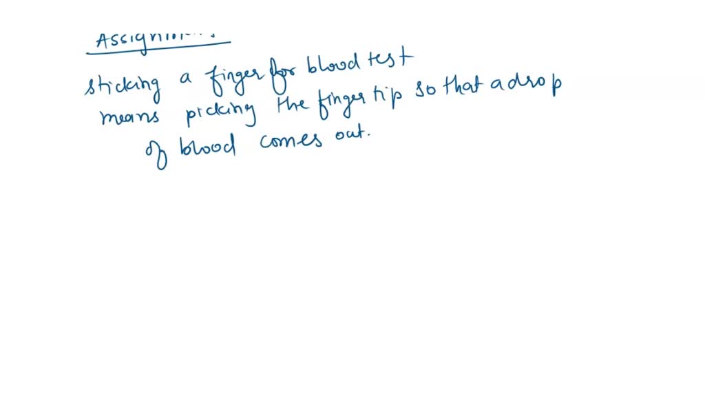 SOLVED case study venous blood and microtubes phlebotomy to