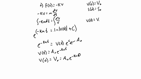 an-object-of-mass-m-is-moving-horizontally-through-a-medium-which-resists-the-motion-with-a-force-5-71393