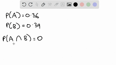 the-events-a-and-b-are-mutually-exclusive-suppose-pa036-and-pb039-what-is-the-probability-of-either-a-or-b-occuring-round-your-answer-to-2-decimal-places-what-is-the-probability-that-neither-98158