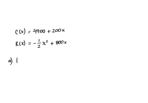the-total-cost-cx-and-total-revenue-rx-functions-for-producing-x-items-are-shown-below-where-0-x-s-800-cx-4900-200x-and-rx-800x-a-find-the-total-profit-function-px-b-find-the-number-of-items-42577