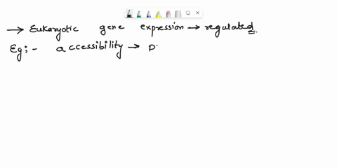 eukaryotic-gene-expression-is-regulated-at-many-levels-name-and-describe-one-_-example-of-regulation-at-gach-of-the-following_three-_levels-a-accessibility-of-dna-for-transcription-b-transcr-04127