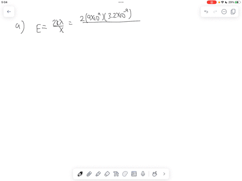 a-point-charge-q-610-mc-at-the-origin-feels-an-electric-force-from-a-line-of-charge-beginning-at-x-a-180-m-and-extending-all-the-way-to-infinity-the-line-has-a-linear-charge-density-given-by-99725