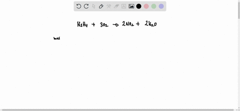 in-the-following-reaction-how-many-grams-of-h2o-are-produced-if-200-g-of-n2h4-react-n2h4-3-o2-2no2-2h2o-38574