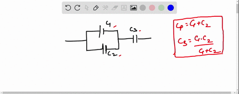 calculate-the-equivalent-capacitance-of-a-circuit-for-which-two-capacitors-c1-and-c2-are-in-parallel-and-are-together-in-series-with-a-third-capacitor-c3-60283