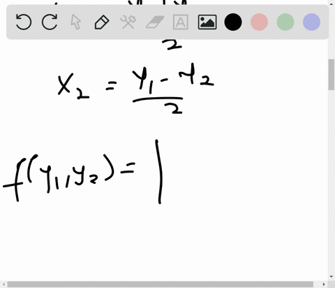 let-x1-and-x2-be-independent-exponential-random-variables-with-mean-1-a-find-the-joint-density-function-for-y1-x1-x2-and-y2-x1-x2-b-find-the-marginal-density-for-y2-52276