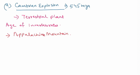 which-of-the-following-events-occurred-first-lethe-longest-time-ago-the-cambrian-explosion-in-which-most-ofthe-current-major-animal-lineages-originated-eg-arthropods-echinoderms-mollusks-and-08817