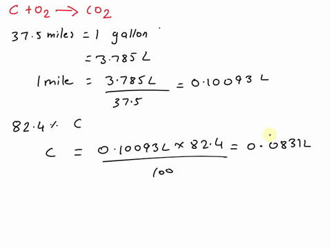 a-compact-car-gets-375-miles-per-gallon-on-the-highway-if-gasoline-contains-842-carbon-by-mass-and-h-22458