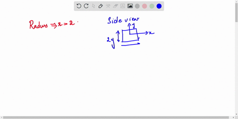 the-base-of-a-solid-is-a-circular-disk-with-radius-2-parallel-cross-sections-perpendicular-to-the-base-are-squares-find-the-volume-of-the-solid-92282