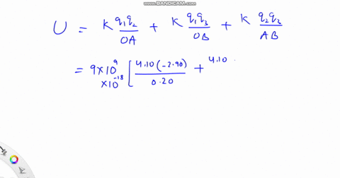 a-point-charge-q1-410-nc-is-placed-at-the-origin-and-a-second-point-charge-q2-290-nc-is-placed-on-the-x-axis-at-x-200-cm-a-third-point-charge-q3-210-nc-is-to-be-placed-on-the-x-axis-between-80463