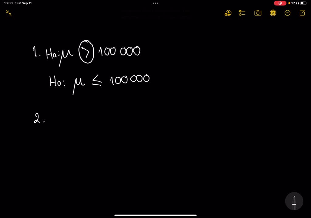 SOLVED: Express the null hypothesis H0 and the alternative hypothesis ...