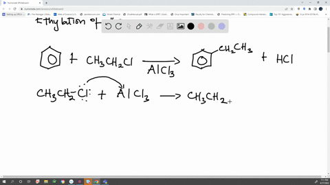 the-ethylation-of-benzene-is-an-electrophilic-substitution-reaction-identify-the-electrophile-in-the-reaction-write-the-equation-including-reagents-and-conditions-for-the-ethylation-of-benze-43224