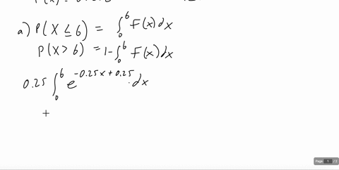 based-on-an-analysis-of-sample-data-an-article-proposed-the-pdf-fx-025e025x-1-when-x-1-as-a-model-for-the-distribution-of-x-time-sec-spent-at-the-median-line-round-your-answers-to-three-deci-16007