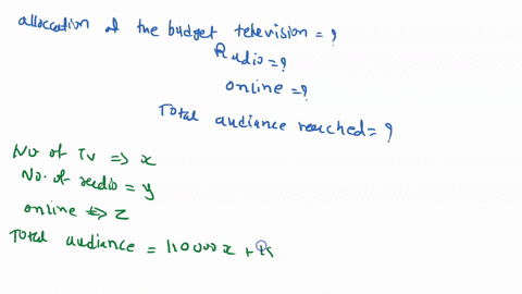 what-is-the-allocation-of-the-budget-among-the-three-media-advertisement-alternatives-budget-television-radio-online-what-is-the-total-audience-reached-b-by-how-much-would-audience-contact-i-00603
