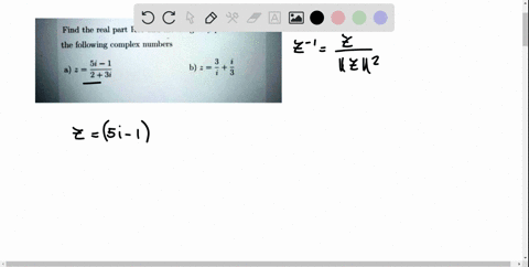 find-the-real-part-rez-and-the-imaginary-part-imz-of-the-following-complex-numbers-si-1-a-2-2-3i-3-b-2-3-08245