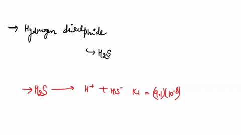 hydrogen-sulfide-hzs-dissociates-stepwise-with-dissociation-constants-of-91-x-10-8-and-l2x-10-i5-respectively-write-the-overall-dissociation-reaction-and-the-overall-equilibrium-constant-fe2-58517