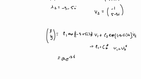suppose-that-the-matrix-mathrma-has-the-following-eigenvalues-and-eigenvectors-lambda_1-35-i-text-with-vecv_1leftbeginarrayr-1-53-i-endarrayright-text-and-lambda_2-3-5-i-text-with-overrightarrowboldsy