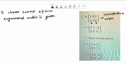 which-of-the-following-augmented-matrices-represents-a-consistent-system-0-a-838-b-oo-0-c-none-of-these-options-o-83-2-0-0-2-99165