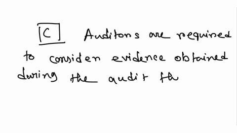 which-of-the-following-best-describes-auditors-responsibilities-with-respect-to-evaluating-the-going-concern-status-of-the-entity-multiple-choice-a-auditors-are-required-to-consider-evidence-51202