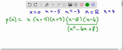 write-a-polynomial-function-that-satisfies-the-given-conditions-an-odd-function-with-zeros-at-5-3-0-2-4-65242