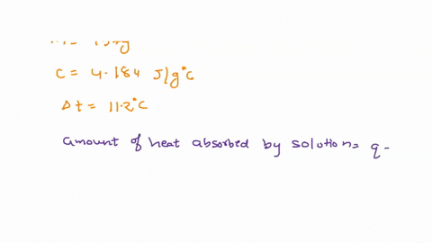 an-exothermic-reaction-liberates-758-kj-of-heat-in-a-coffee-cup-calorimeter-containing-157-grams-of-solution-the-temperature-of-the-solution-in-the-calorimeter-increases-by-112ac-how-much-he-01563