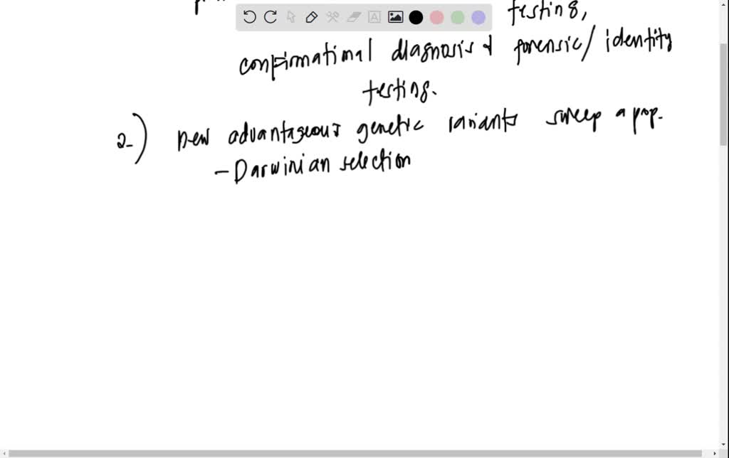 SOLVED: 3. How do we select for mutations in the lab? How does positive ...