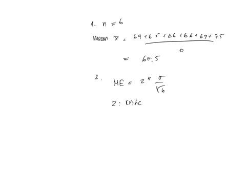 suppose-the-mean-height-in-inches-of-all-9th-grade-students-at-one-high-school-is-estimated-the-population-standard-deviation-is-4-inches-the-heights-of-6-randomly-selected-students-are-69-6-09825