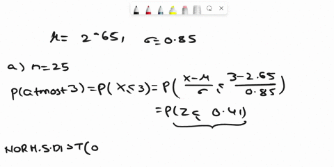 suppose-the-sediment-density-gcm-of-a-randomly-selected-specimen-from-a-certain-region-is-normally-distributed-with-mean-265-and-standard-deviation-085-if-a-random-sample-of-25-specimens-is-46063