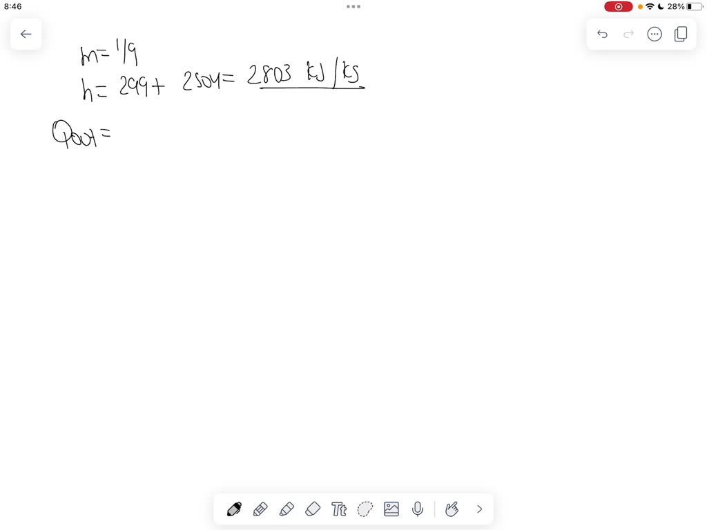 SOLVED A boiler generates 9 kg of dry saturated steam per kg of fuel