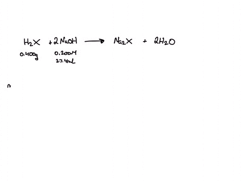a-solution-of-0400-g-of-diprotic-acid-in-1000-ml-of-water-was-titrated-with-0200-m-naoh-to-the-second-equivalence-point-the-volume-of-the-base-used-was-274-ml-what-is-the-molar-mass-of-acid-91144