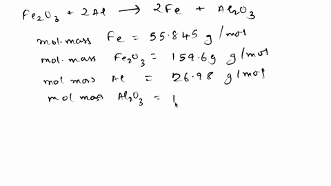 what-is-the-percent-yield-of-the-thermite-reaction-fe2o3s-2als-2fes-al2o3s-if-only-738-g-of-iron-are-obtained-from-667-g-of-aluminum-and-excess-ironiii-oxide-61148