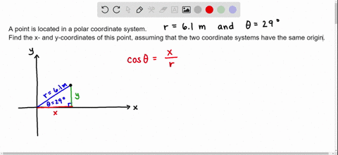 ttorial-ftcrcist-point-is-located-in-a-polar-coordinate-system-by-the-coordinates-r-61-m-and-0-290-find-the-x-and-y-coordinates-of-this-point-assuming-that-the-two-coordinate-systems-have-th-23112