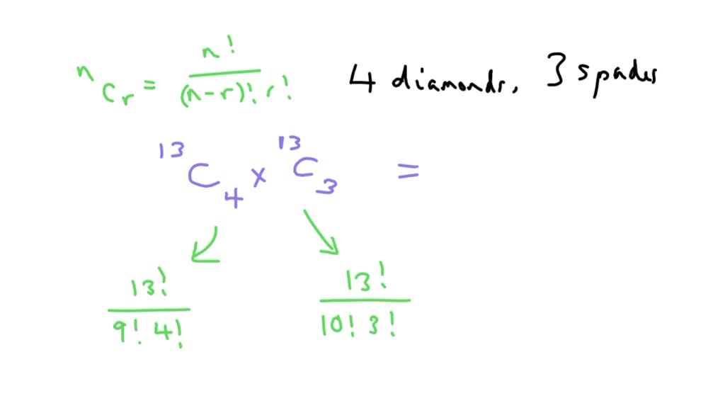 SOLVED From a standard 52card deck, how many 7card hands consist of