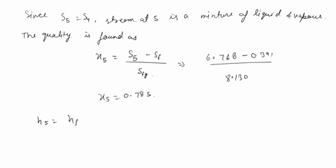 q-steam-leaves-the-boiler-in-a-steam-turbine-plant-at-2-mpa-300c-and-is-expanded-to-35-kpa-before-entering-the-condenser-draw-the-ts-diagram-in-each-case-and-compare-the-network-output-heat-29817