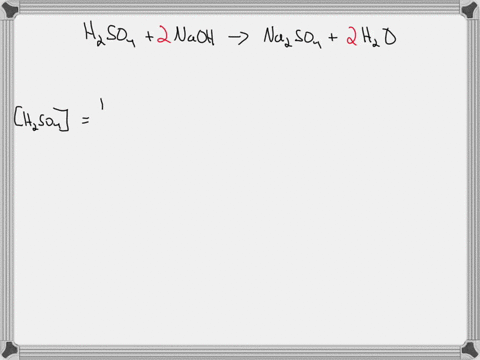 a-solution-of-sodium-hydroxide-naoh-had-a-concentration-of-00500-m-in-a-titration-with-2500-ml-of-sulfuric-acid-1830-ml-of-base-was-required-find-the-concentration-molarity-of-the-sulfuric-a-40144