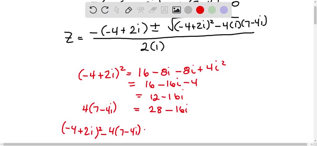 Quadratic formula on sale calculator wolfram