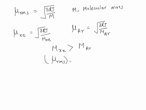 suppose-vou-have-two-balloons-each-containing-the-same-number-ot-ideal-gas-particles-at-the-same-pressure-and-temperature-one-balloon-contains-gas-and-the-othcr-contains-xe-gas-match-each-of-97297
