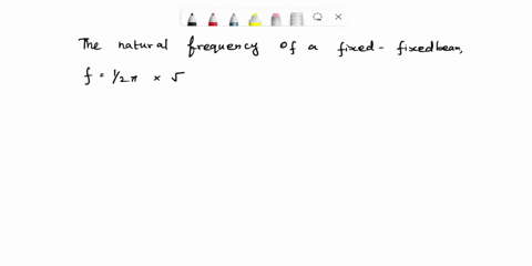 solve-problem-16-problem15-determine-the-natural-frequency-of-the-fixed-beam-in-figp15-carrying-a-concentrated-weight-w-at-its-centerneglect-the-mass-of-the-beam-w-ei-l2-l2-u-figp15-problem1-45257