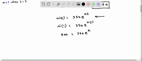 write-and-solve-the-differential-equation-that-models-the-verbal-statement-the-rate-of-change-of-n-is-proportional-to-n-use-k-for-the-proportionality-constant-dn-lkn-dt-nt-cekt-evaluate-the-84099