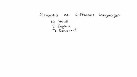 In how many ways two books of different languages can be...